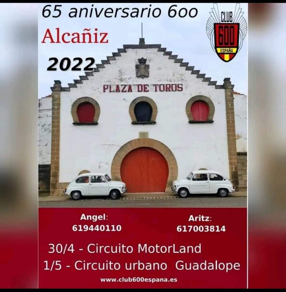 65 AniversarioSeat 600 (Alcañiz)